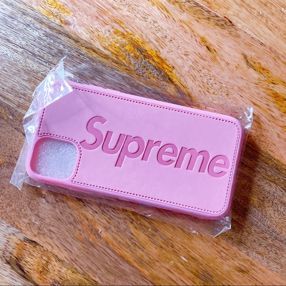 Pink Supreme iPhone 11 Pro Case